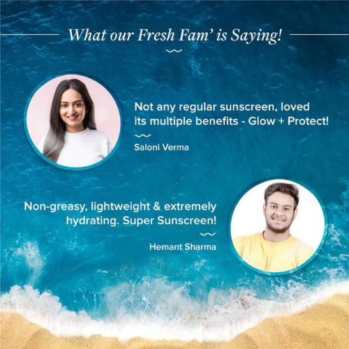 Aqualogica Glow+ Dewy Sunscreen SPF 50 +++ ( 50gm )