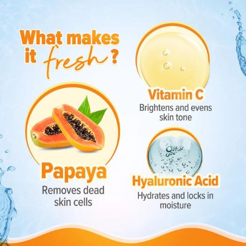 Aqualogica Glow+ Smoothie Face Wash with Papaya & Vitamin C for Glowing Skin( 100ml )