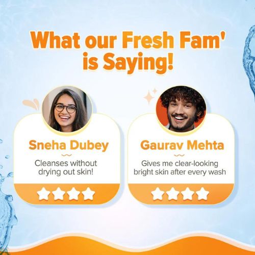 Aqualogica Glow+ Smoothie Face Wash with Papaya & Vitamin C for Glowing Skin( 100ml )