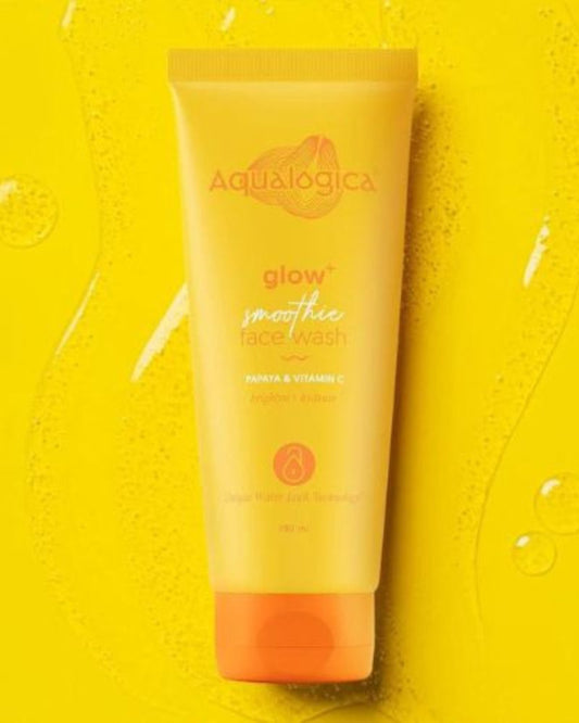 Aqualogica Glow+ Smoothie Face Wash with Papaya & Vitamin C for Glowing Skin( 100ml )
