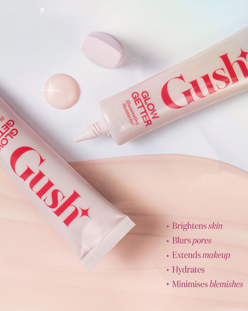 Gush Beauty Glow Getter Illuminating Moisturiser In Cloud Pink ( 30 ml ) ( Full Size )