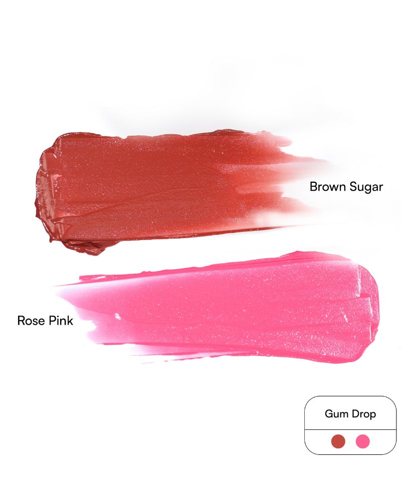 GUSH BEAUTY PLAY TINT 2 IN 1 CREAM LIP AND CHEEK TINT - Gum Drop ( Full Size )