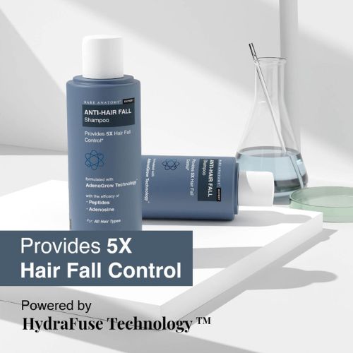 Bare Anatomy Hair Fall Control Shampoo with Peptides (250 ml)