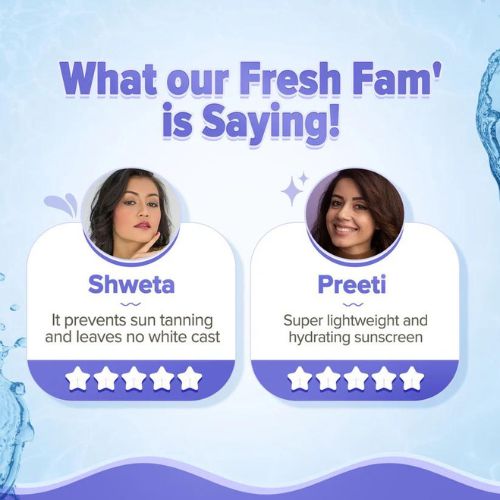 Aqualogica Illuminate+ Dewy Sunscreen SPF 50+ PA++++ with Wild Berries & Alpha Arbutin - 80 g