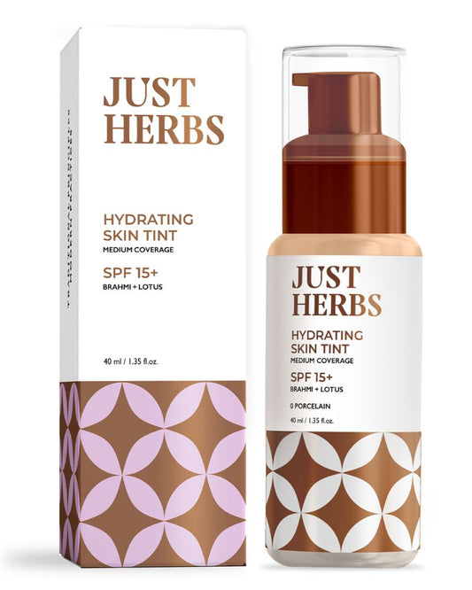 Just Herbs Hydrating Skin Tint ( Porcelian ) ( 40 ml ) (Full Size)