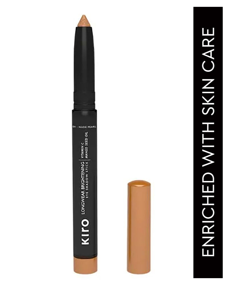 Kiro Longwear Brightening Water-Proof Eyeshadow Stick, Nude Pearl (Champagne Beige) (1.4 Gm) (Full Size)