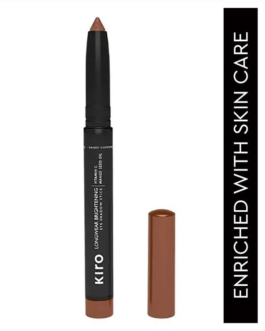 Kiro Longwear Brightening Water-Proof Eyeshadow Stick, Sandy Copper (1.4 Gm) (Full Size)