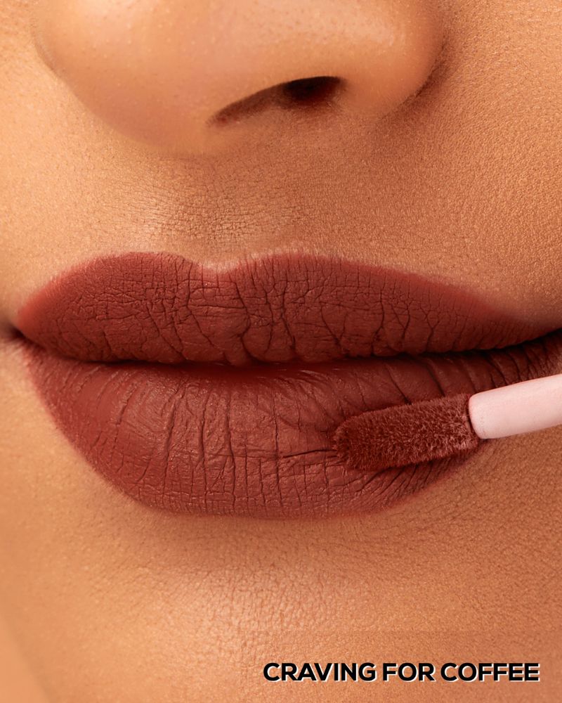 Renee Stay With Me Mini Matte Lip Color - (Craving For Coffee) (2 ml) (Mini/Small Pack/Sample)