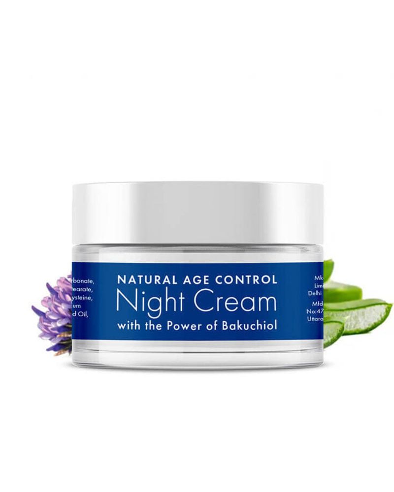 The Moms Co Natural Age Control Night Cream ( 10 gm ) ( Mini / Small Pack / Sample )
