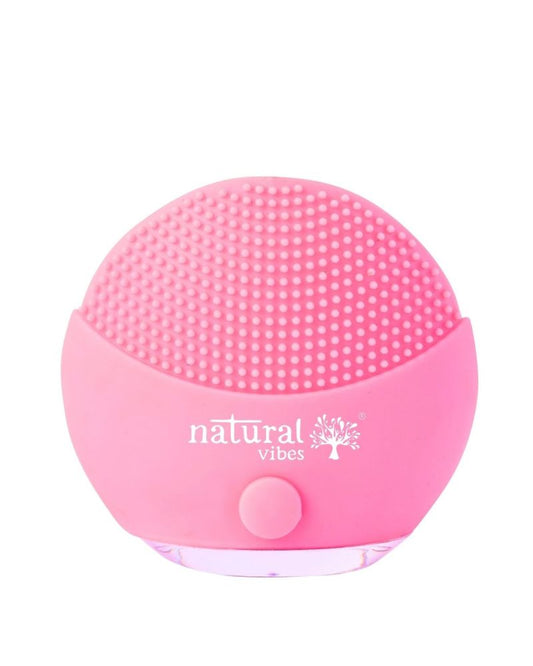 Natural Vibes Face Brush & Massager for Deep Cleansing & Exfoliation