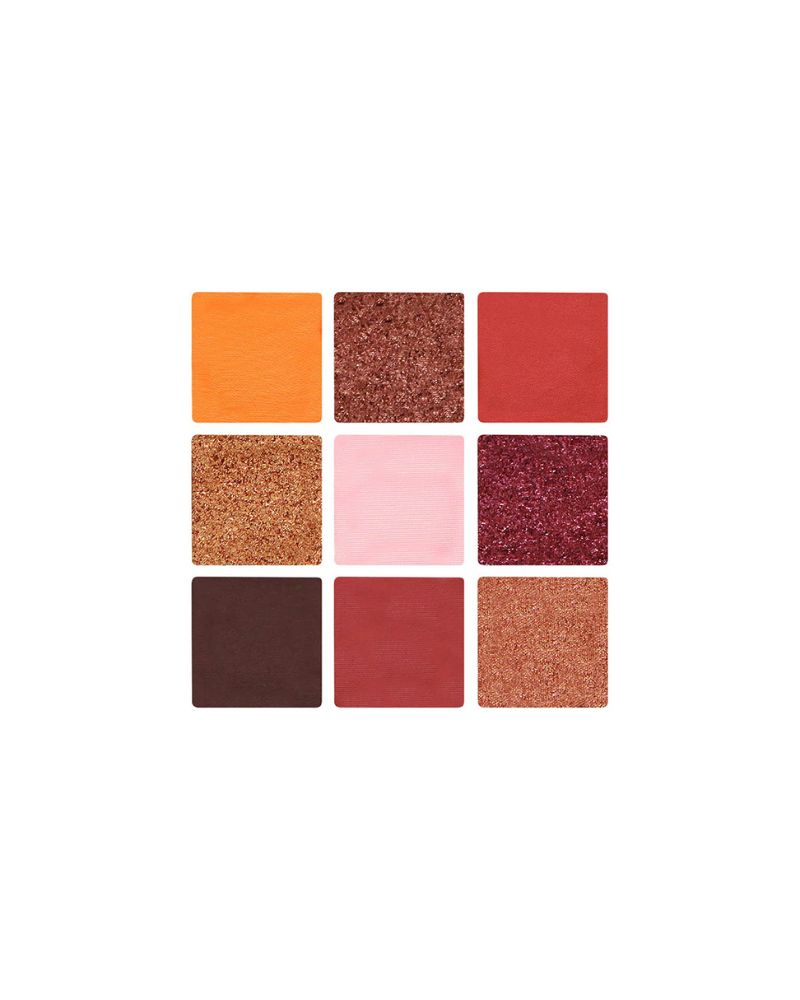 Nicka K Newyork Nine Color Eyeshadow Palette - Autumn Spice ( Full Size )