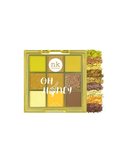 Nicka K Pop Neon Nine Color Palette - Oh Honey ( Full Size )