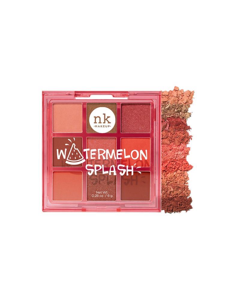 Nicka K Pop Neon Nine Color Palette - Watermelon Splash ( Full Size )