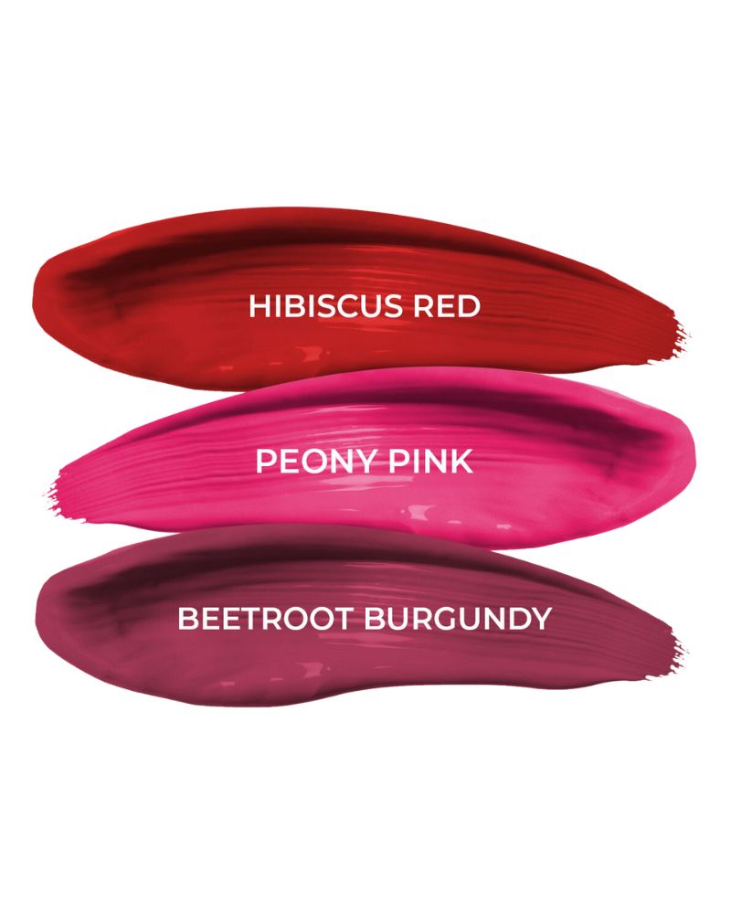 Just Herbs - Herb Enriched Matte Liquid Lipstick Kit - (Set of 3*2ml) ( Night And Cocktail Look ) (Full Size)