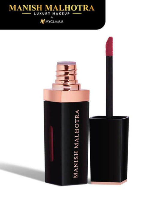 Manish Malhotra Beauty By MyGlamm Liquid Matte Lipstick - Night Aura ( 7 gm ) ( Full Size )