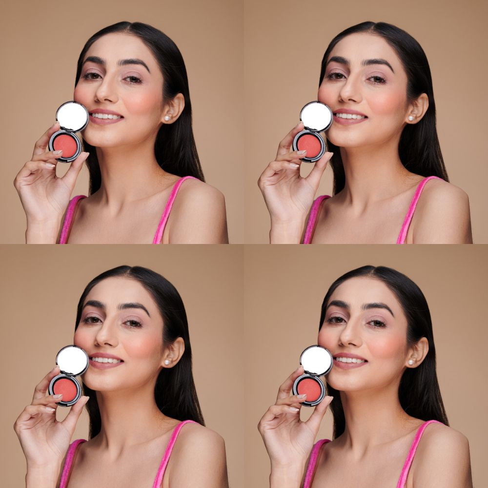 Ora Doro Sunset - Coral Hydrating Cream Blush ( 2.5 Gms ) ( Full Size )