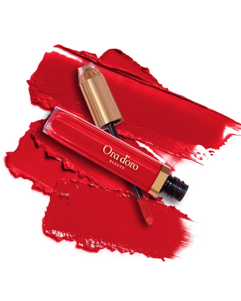 Ora Doro Beauty Ciao! - Warm Red Hydrating Matte Liquid Lipstick ( 5.1 ml ) ( Full Size )