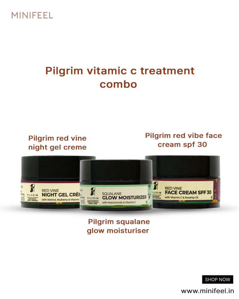 Pilgrim Vitamin C Combo ( Pack of 3 ) ( Mini/ Small Pack / Sample )