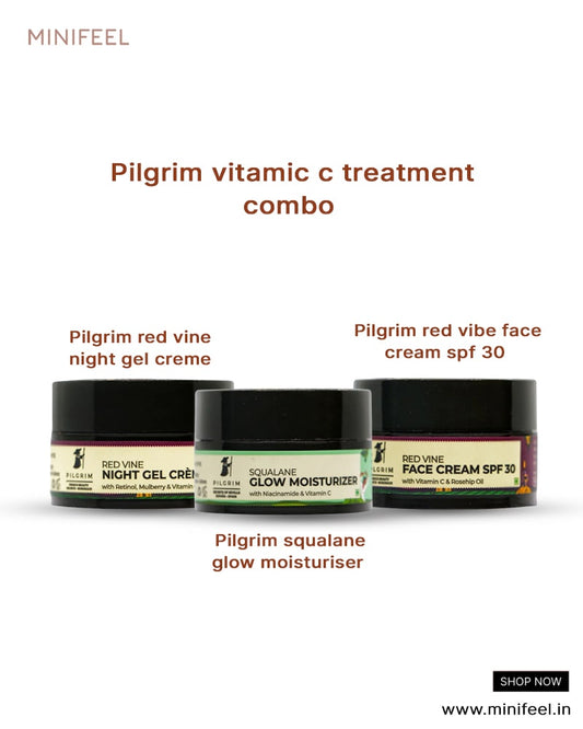 Pilgrim Vitamin C Combo ( Pack of 3 ) ( Mini/ Small Pack / Sample )