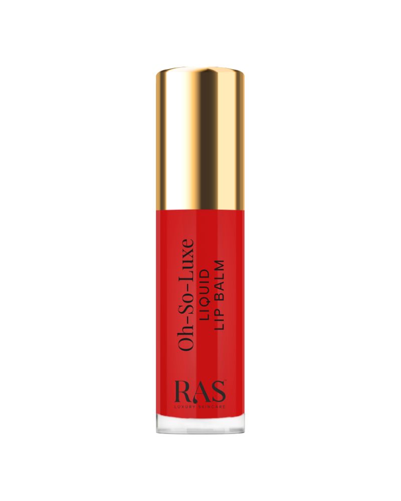 RAS Luxury Oils Oh So Luxe Lip & Cheek Tint Balm With Vitamin E, Shea Butter - Berry Red ( 1 ml ) (Mini /Small Pack / Sample)