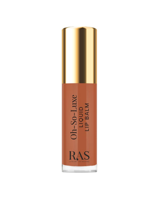 RAS Luxury Oils Oh So Luxe Lip & Cheek Tint Balm With Vitamin E, Shea Butter - Nude Brown ( 1 ml ) (Mini /Small Pack / Sample)