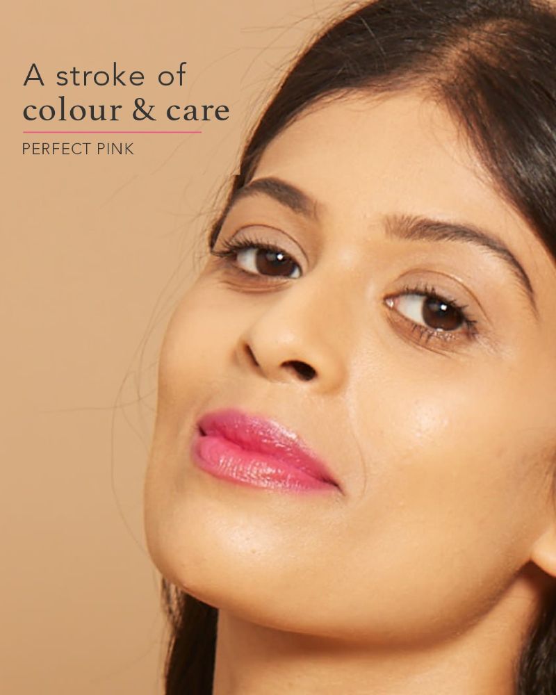 RAS Luxury Oils Oh So Luxe Lip & Cheek Tint Balm With Vitamin E, Shea Butter - Perfect Pink ( 1 ml ) (Mini /Small Pack / Sample)