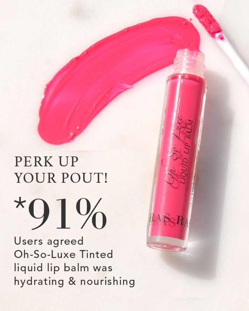RAS Luxury Oils Oh So Luxe Lip & Cheek Tint Balm With Vitamin E, Shea Butter - Perfect Pink ( 1 ml ) (Mini /Small Pack / Sample)