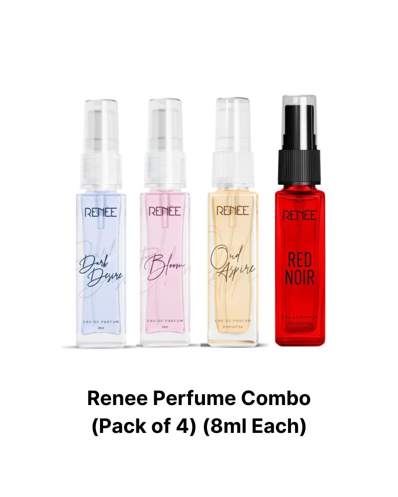 RENEE Premium Fragrances (Set Of 4) ( 8 ml Each ) (Mini/ Small Pack/ Sample)