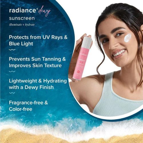 Aqualogica Radiance+ Dewy Sunscreen SPF 50+ PA +++( 50gm )