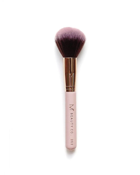 IM Beauty Rose Gold Large Powder Face Brush Flat 202