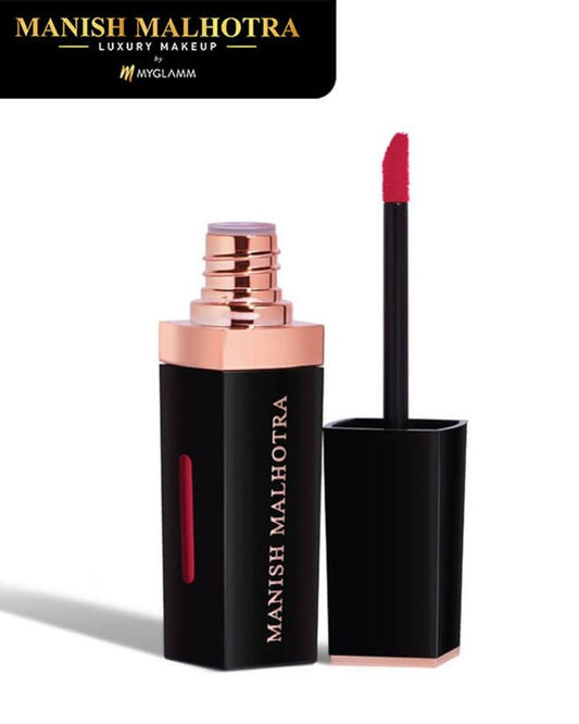 Manish Malhotra Beauty By MyGlamm Liquid Matte Lipstick - Rumor Has It ( 7 gm ) ( Full Size )