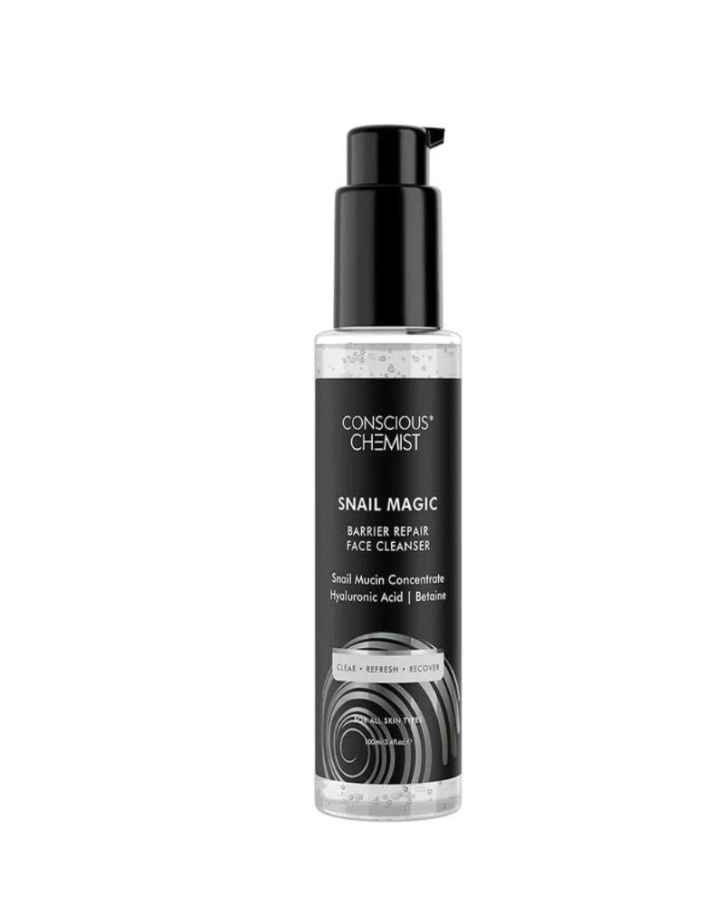 Conscious Chemist Snail Magic Cleanser | Hydration & Barrier Repair | Snail Mucin & Hyaluronic Acid ( Full Size ) ( 100 ml )