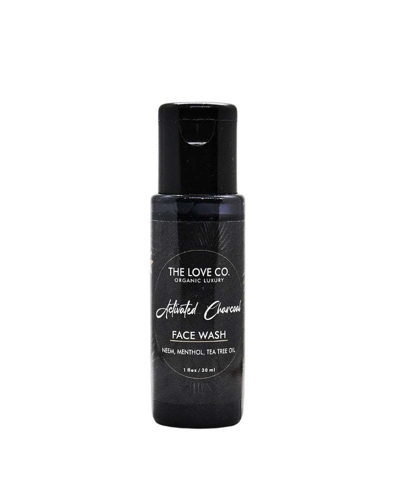 The Loce Co Charcoal Facce Wash (30 ml) ( Mini / Small Pack / Sample )