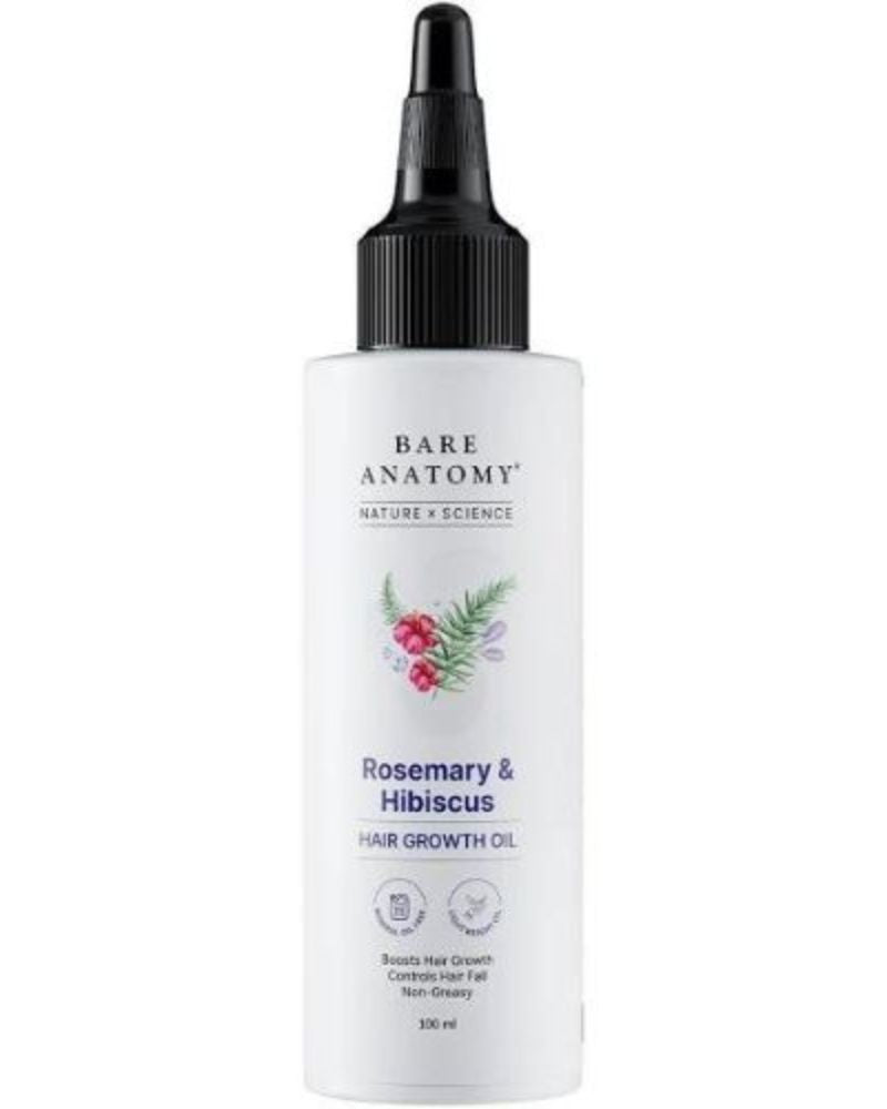 Bare Anatomy Rosemary & Hibiscus Hair Growth Oil (100 ml)