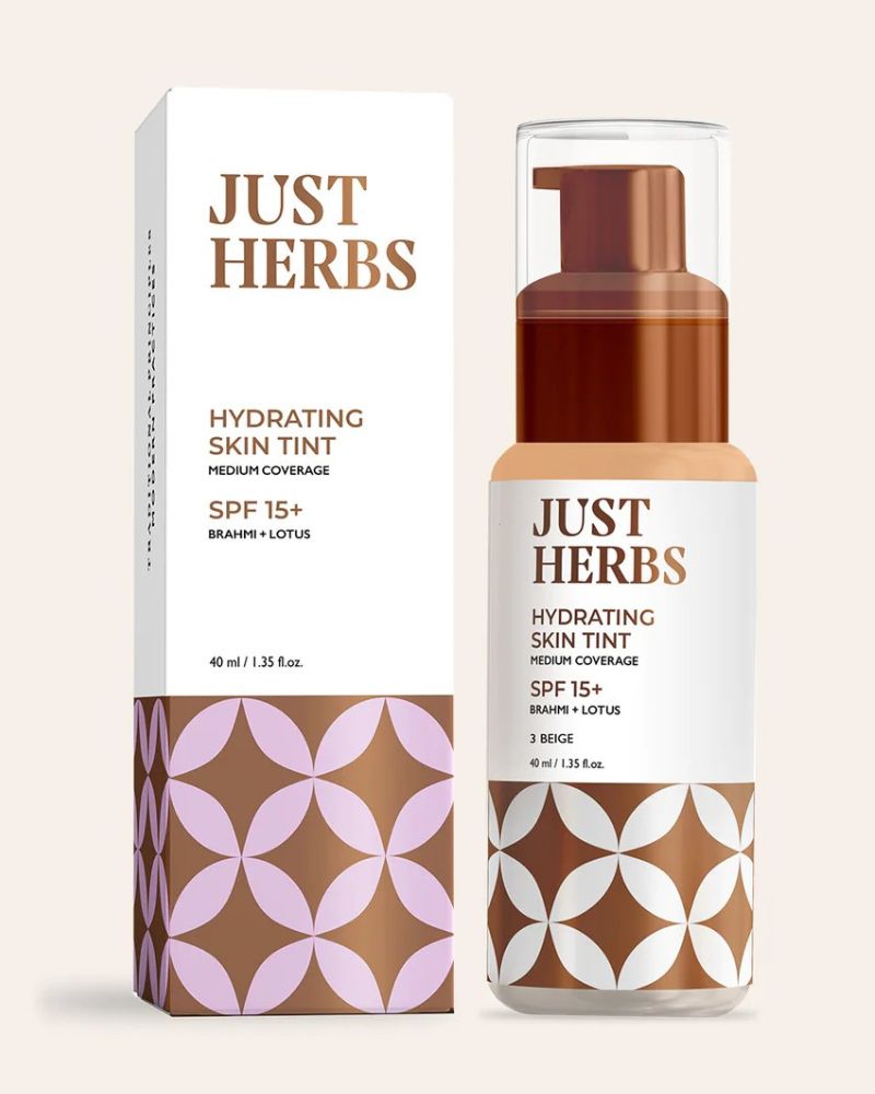 Just Herbs Hydrating Skin Tint ( Beige ) ( 40 ml ) (Full Size)