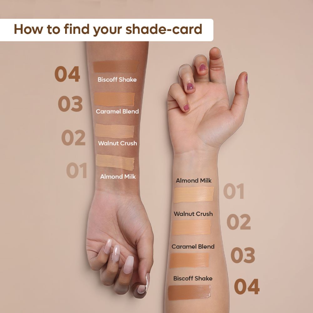 mCaffeine Eyes On You Serum Concealer | Brightens Under Eye & Reduces Dark Circles - Walnut Crush - ( 5ml ) ( Full Size )