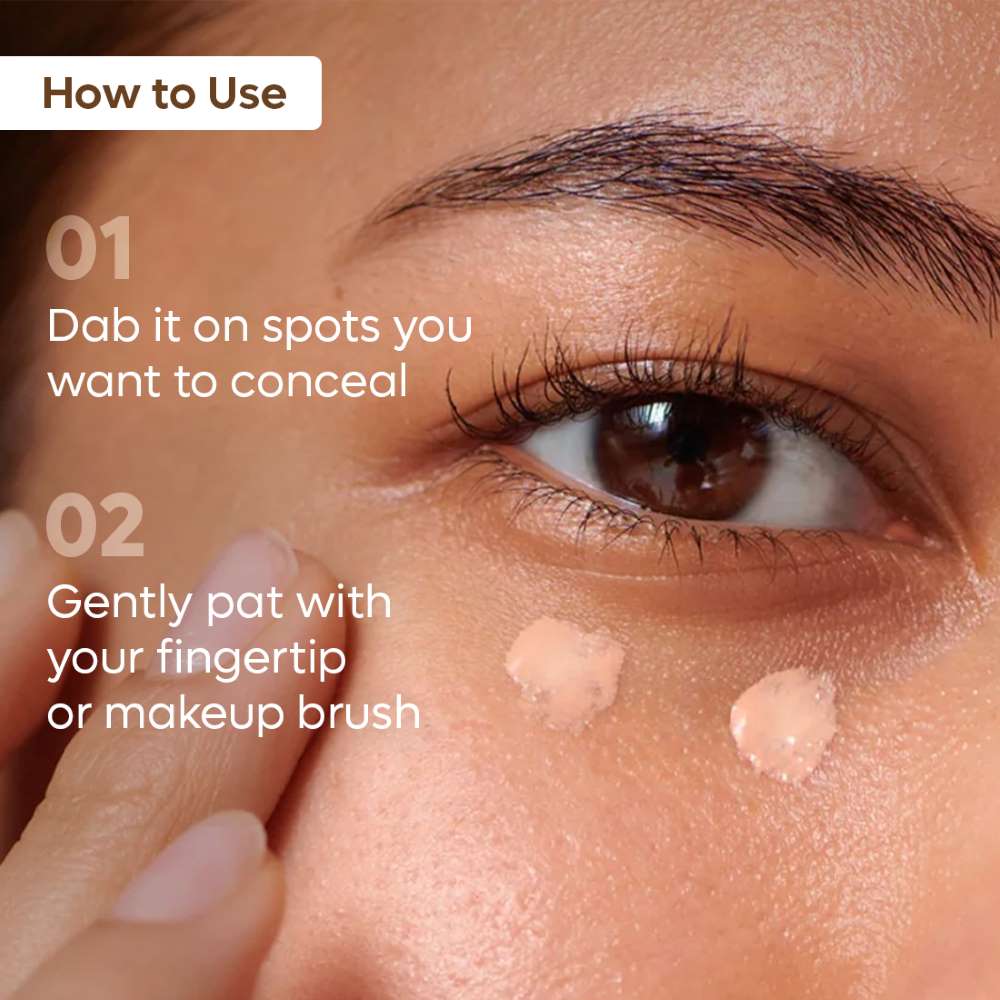 mCaffeine Eyes On You Serum Concealer | Brightens Under Eye & Reduces Dark Circles - Walnut Crush - ( 5ml ) ( Full Size )