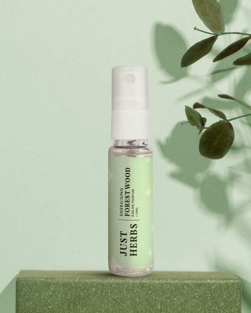 Just Herbs Energizing Forest Wood Eau De Parfum - 10 ml ( Mini / Small pack / Sample ) (Copy)