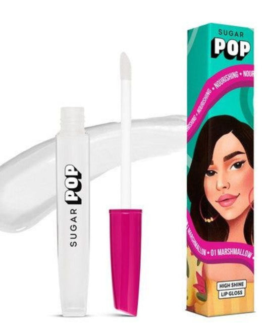 Sugar Pop High Shine Lip Gloss - 01 Marshmallow