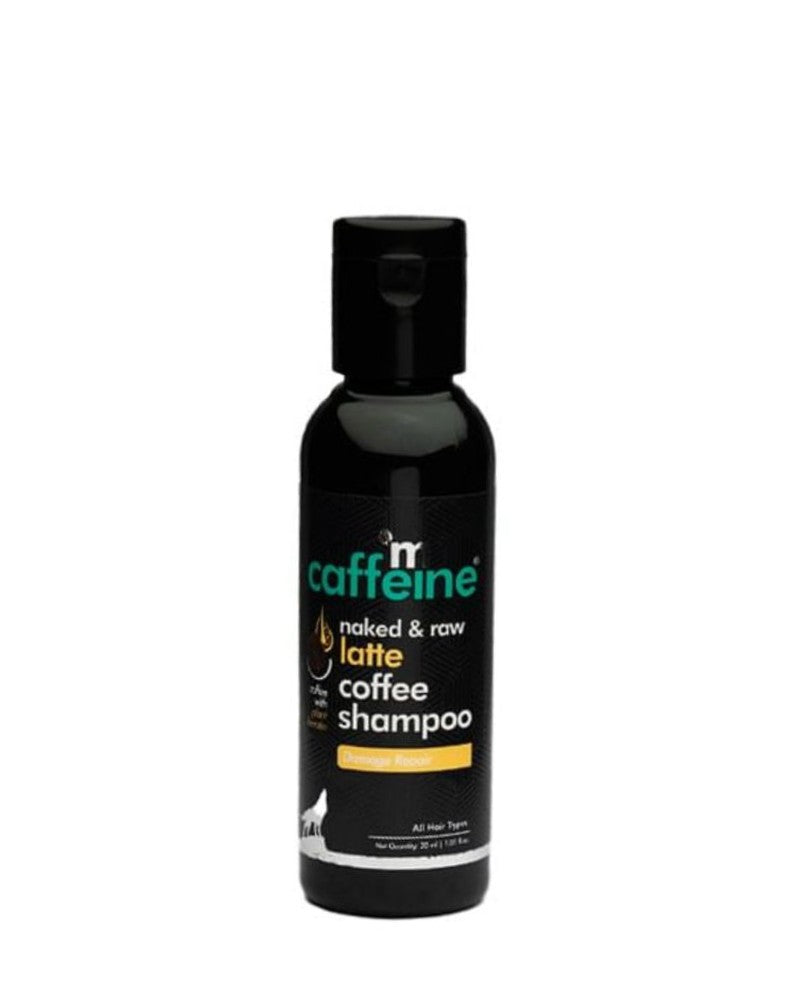 mCaffeine Naked & Raw Latte Coffee Shampoo (30 ml) (Mini/ Small pack/ Trial)