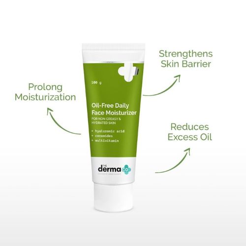 The Derma Co Oil-Free Daily Face Moisturizer (100 gm)