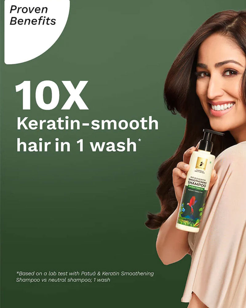 Pilgrim Patuá & Keratin Smoothening Shampoo ( 200 ml ) ( Full Size )