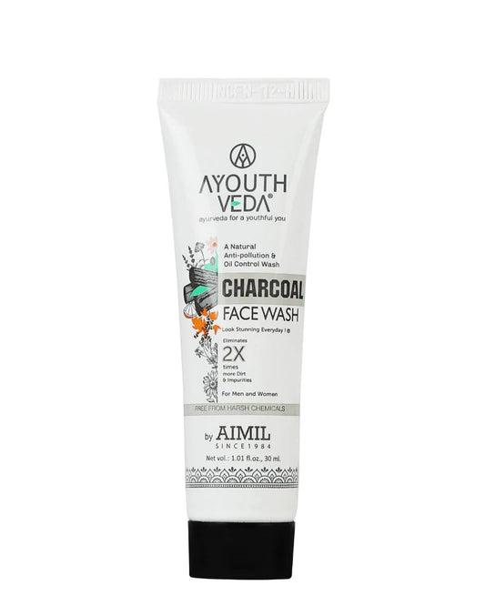 Ayouthveda Charcoal Face Wash for Men