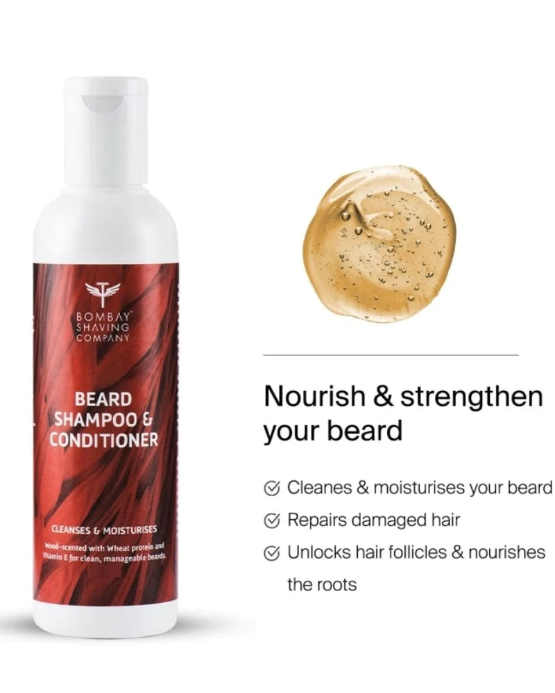 Bombay Shaving Company Beard Shampoo & Conditioner
