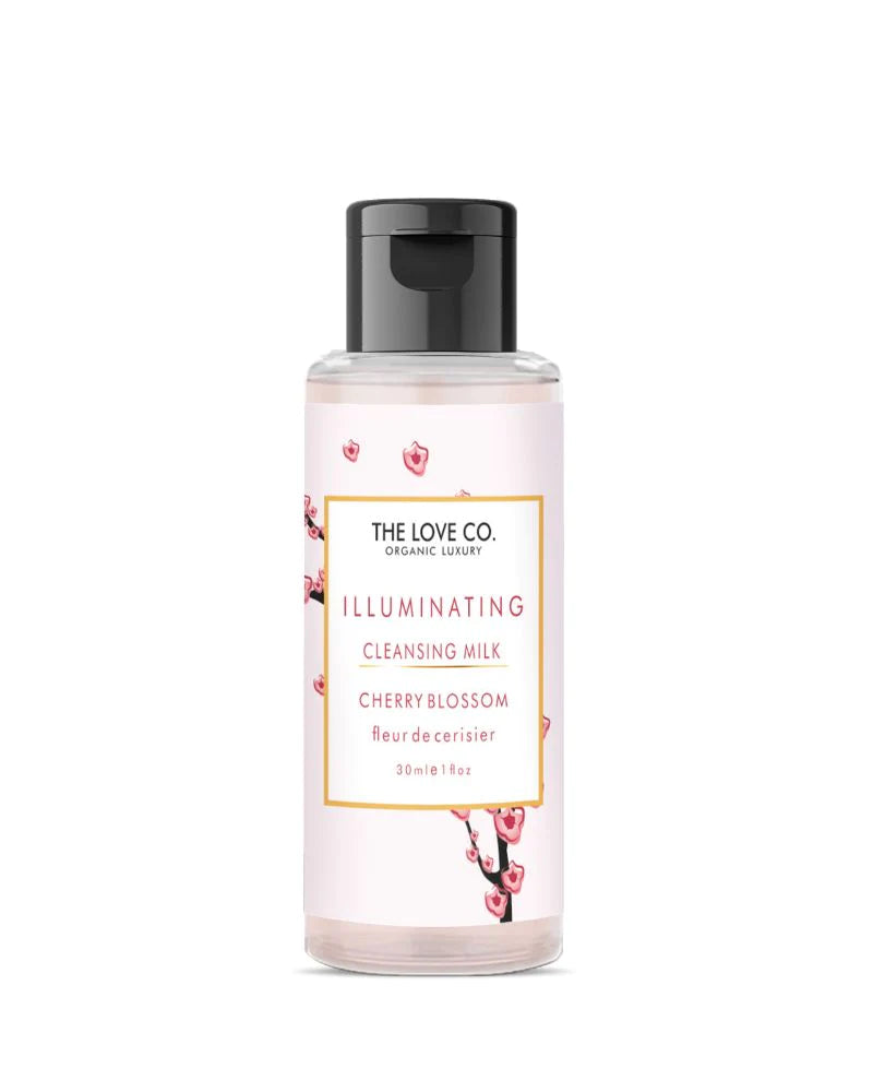 The Love Company Illuminating Cleansing Milk Cherry Blossom
