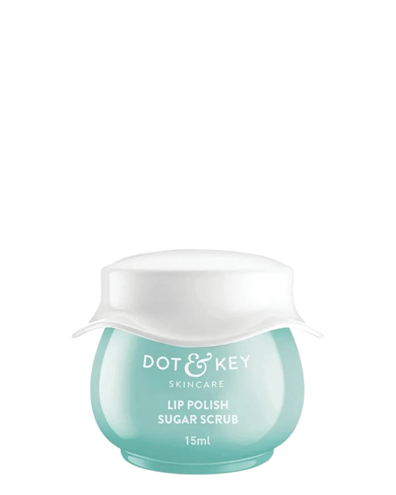 Dot & Key LIP POLISH Choco Mint Exfoliating Sugar Scrub  - (15ml) (Mini/Small pack/Sample)