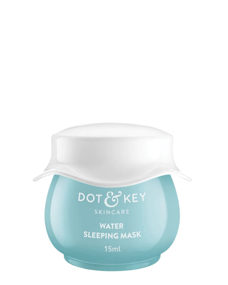 Dot & Key Skin Care Skin Plumping Moisture Infusion Water Sleeping Mask  - (15ml) (Mini/Small pack/Sample)