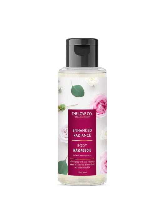 The Love Co Enhance Radiance Body Massage Oil- (30ml) (Mini / Small Pack/ Sample)