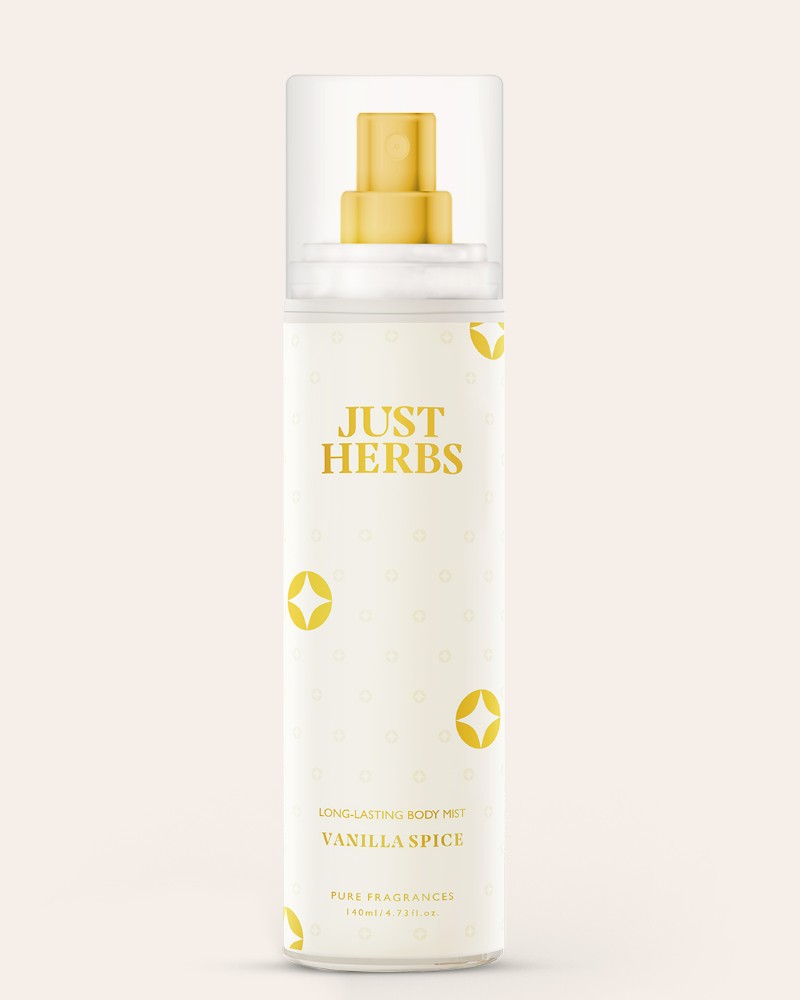 Just Herbs Long-Lasting Vanilla Spice Body Mist ( 140 ml )
