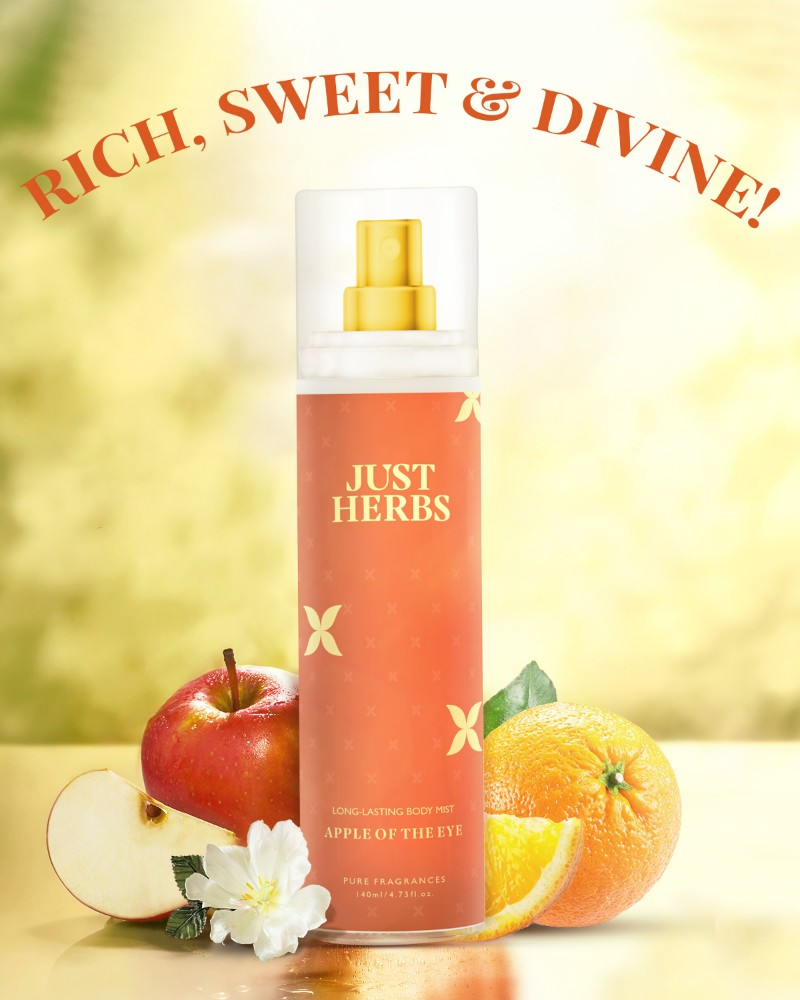 Just Herbs Long-Lasting Apple of The Eye Body Mist ( 140 ml )